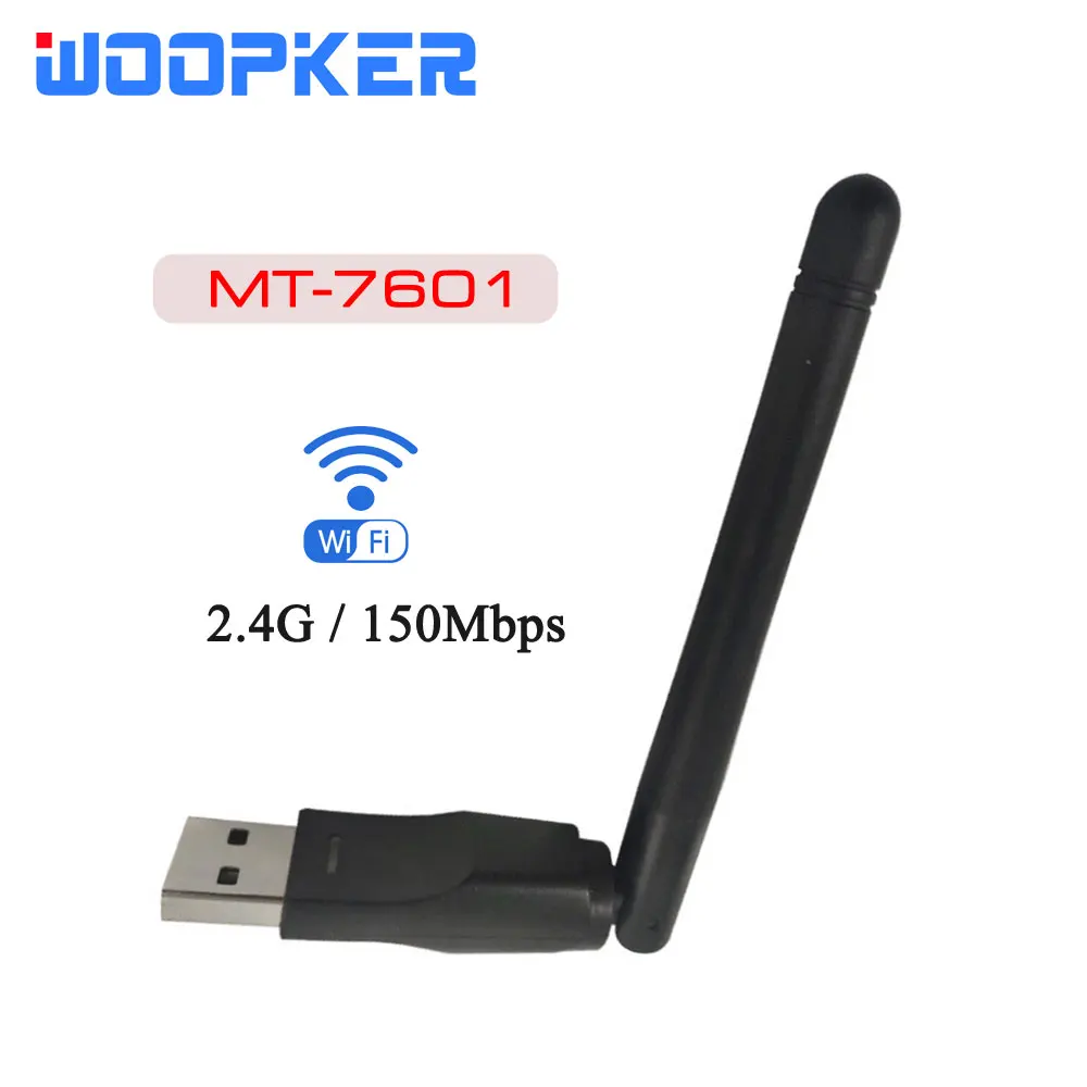 

Wi-Fi-приемник MT7601, 150 Мбит/с, 2,4 ГГц, 2 дБи, 802.11n/G/b