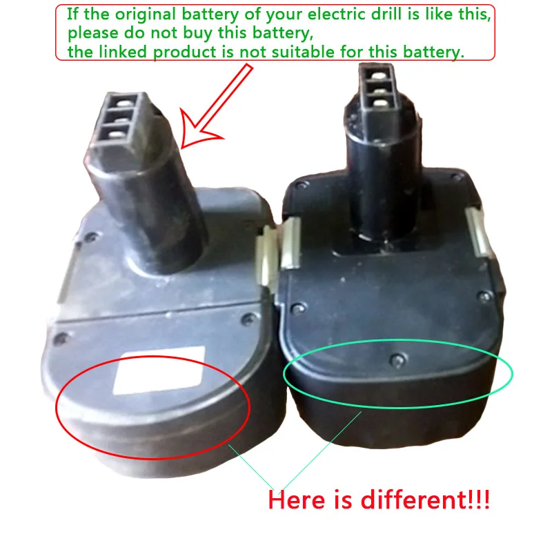 

14.4V 2000mAh 3000mah Ni-CD/MH DA-13 / 14.4E Power Tool Replacement Battery Cordless Drill for Interskol 14.4v H14