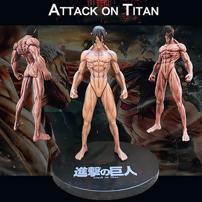 

Bandai Attack on Titan Figure Eren Jaeger Levi Action Figure Model Collection Toy Gifts