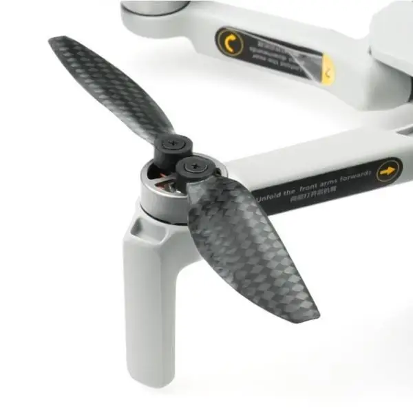 

4pieces Carbon Fiber Propellers For DJI Mavic Mini Accessories Parts Black