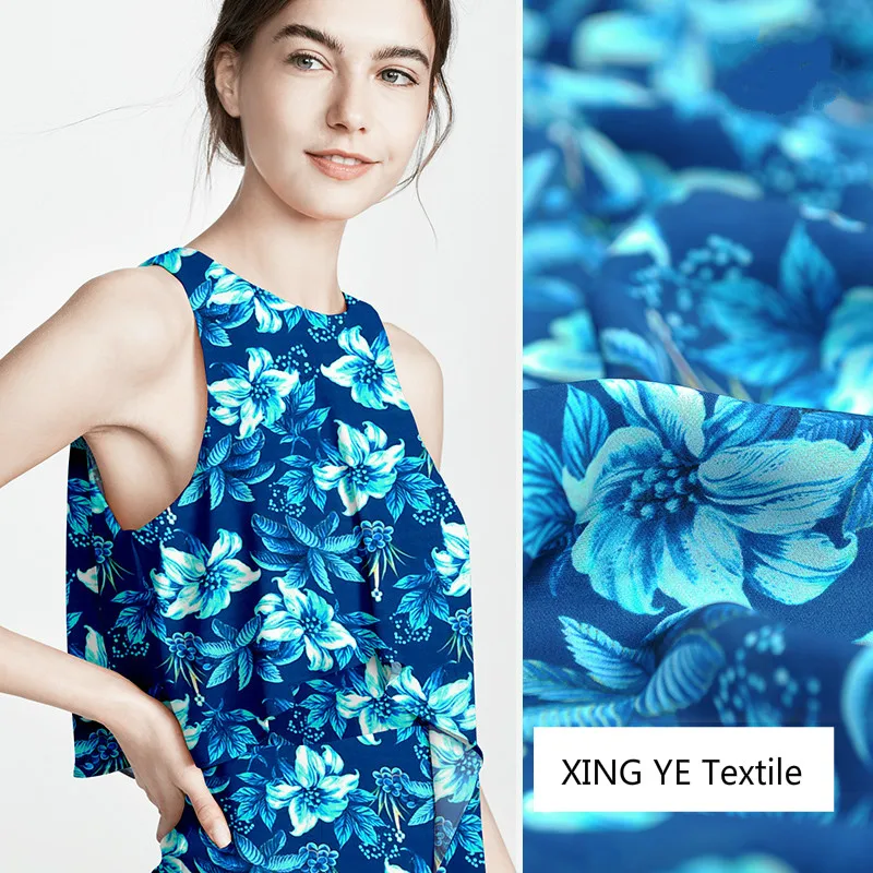 

Шелковая ткань Double Joe, весенне-Летняя женская одежда, мягкий гладкий материал для шитья, ткани по метру, домашний текстиль