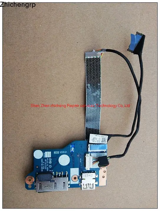 Для Lenovo ThinkPad E565 E560 плата кнопки зарядки питания DC IN Jack с платой USB BE560 NS-A561 кабель.