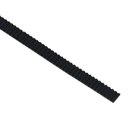 5m 2gt open timing belt 6mm pu with steel core rubber fiberglass timing belt gt2 6mm belt black color for 3d printer