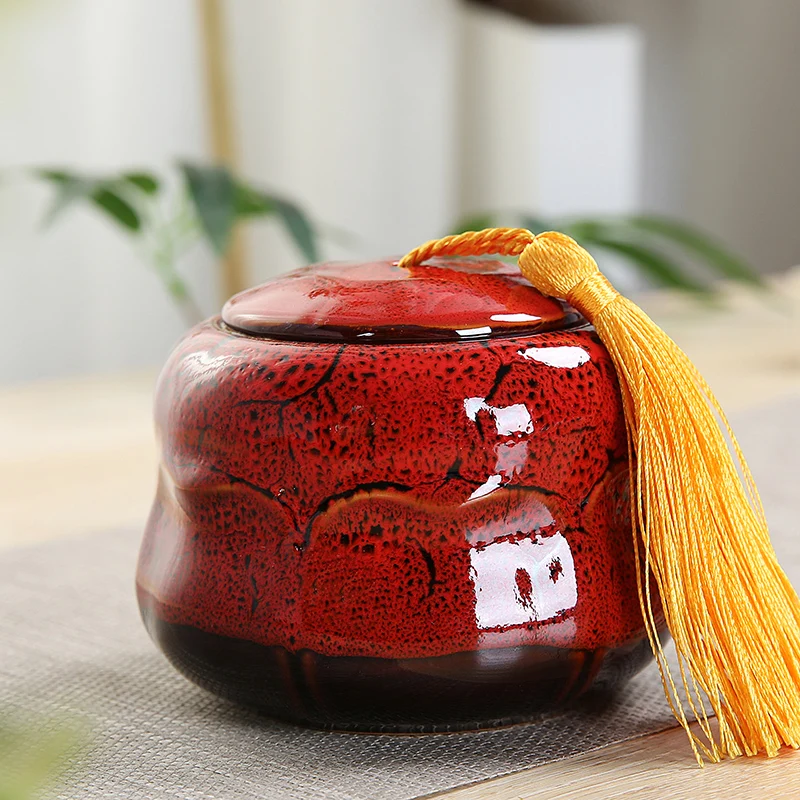 Керамический Мини-контейнер для чая емкость сахара кухонные сосуды хранения