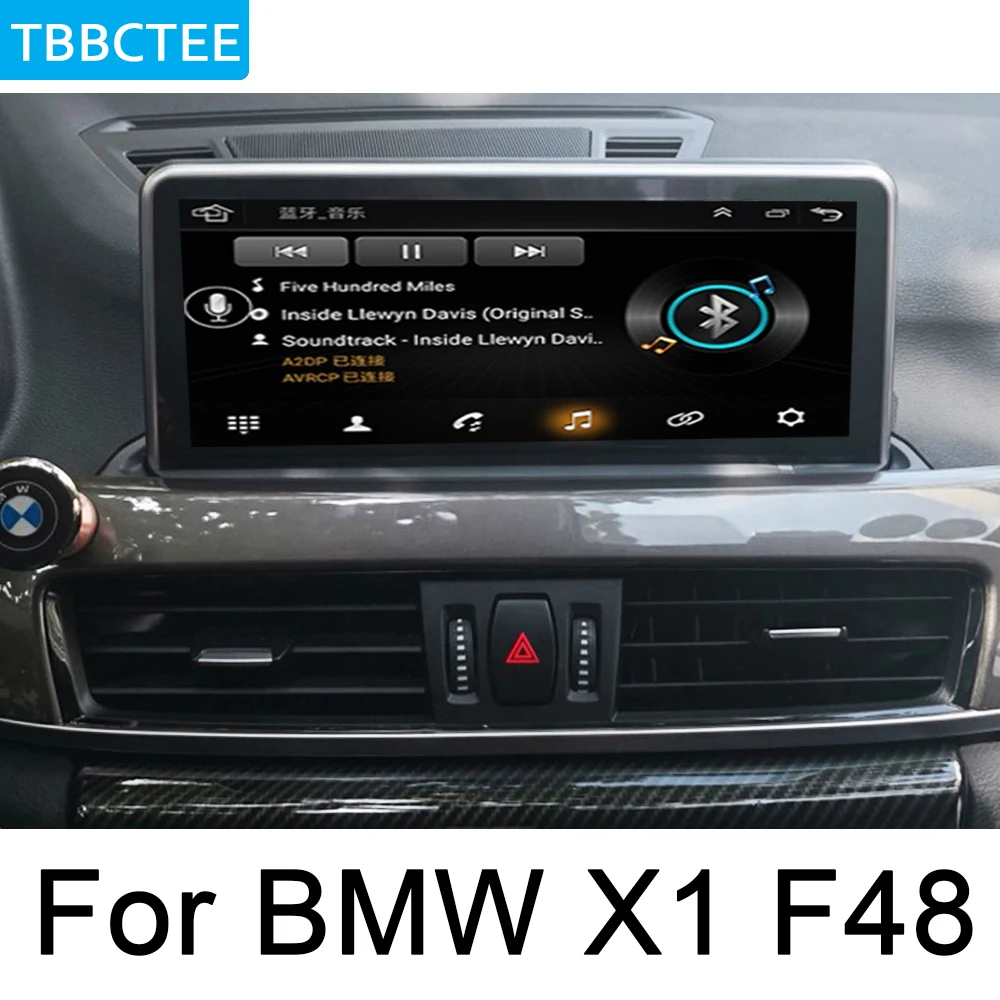 Автомобильная система Android HD 1080P IPS LCD для BMW X1 F48 2016 2017 NBT экран автомагнитола GPS