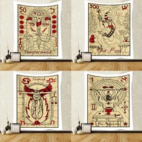 card series hanging cloth tarot brand tapestry custom bedroom bedside home decoration background wall cloth