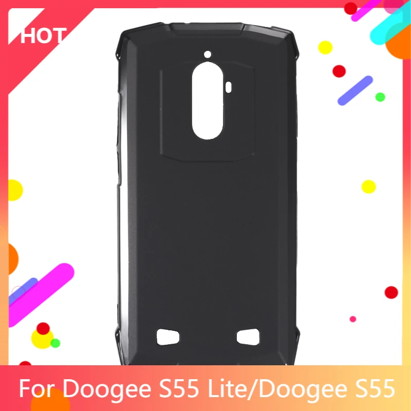 S55 Lite чехол Матовая Мягкая силиконовая задняя накладка из ТПУ для Doogee телефона