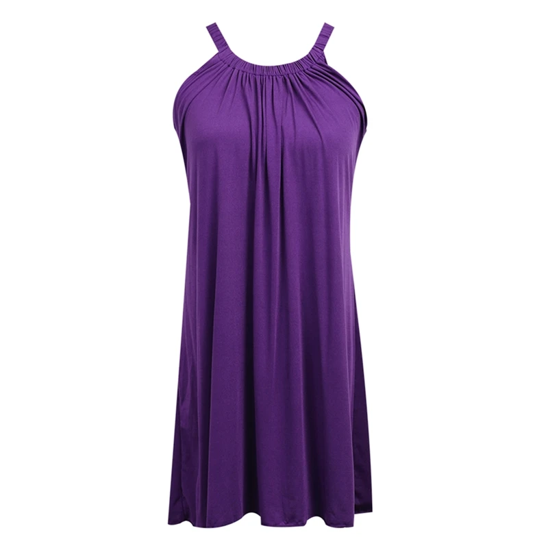 

Women Dresses New Arrival 2020 Sleeveless Bodycon Backless Solid Color Loose Slim Commuter Casual Strapless Dress