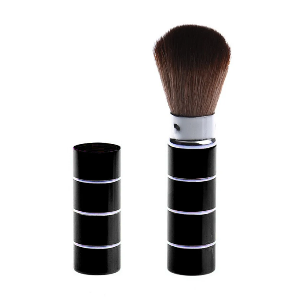 

Thicken Metal Telescopic Blush Brush Loose Powder Mineral Foundation Makeup Tool