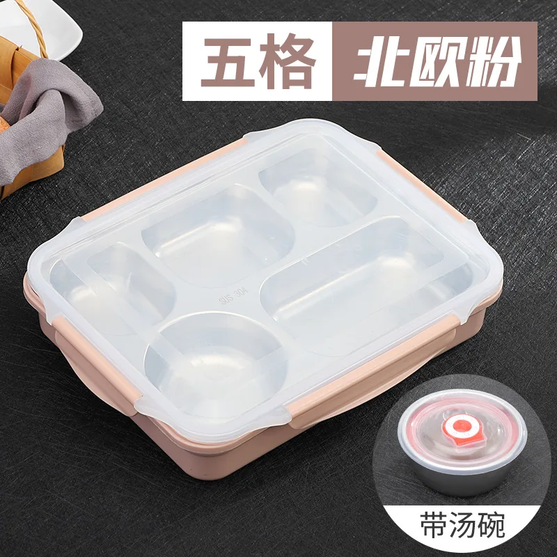 Ланч-бокс из нержавеющей стали большой контейнер для микроволновки детский еды