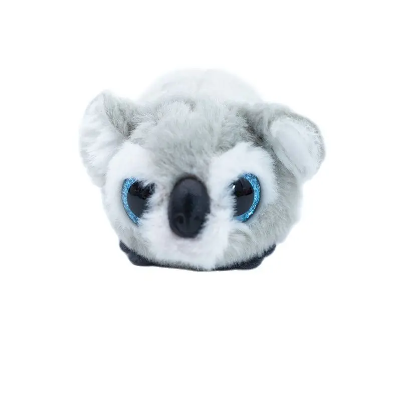 

New 4''10CM Ty Beanie Boos Big Eyes Phone Wipe Grey Sloth Plush Dolls Collection Stuffed Toy Boy Girl Birthday Christmas Gift