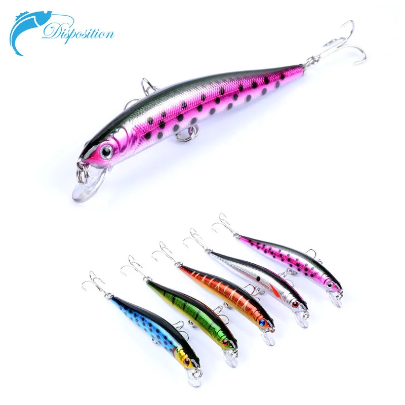 

9.7cm/8.6g Fishing Lure Minoow Plastic Hard Bait Mino Bionic Bait Bait Lure Floating Artificial Bait Fishing Accessories JR750
