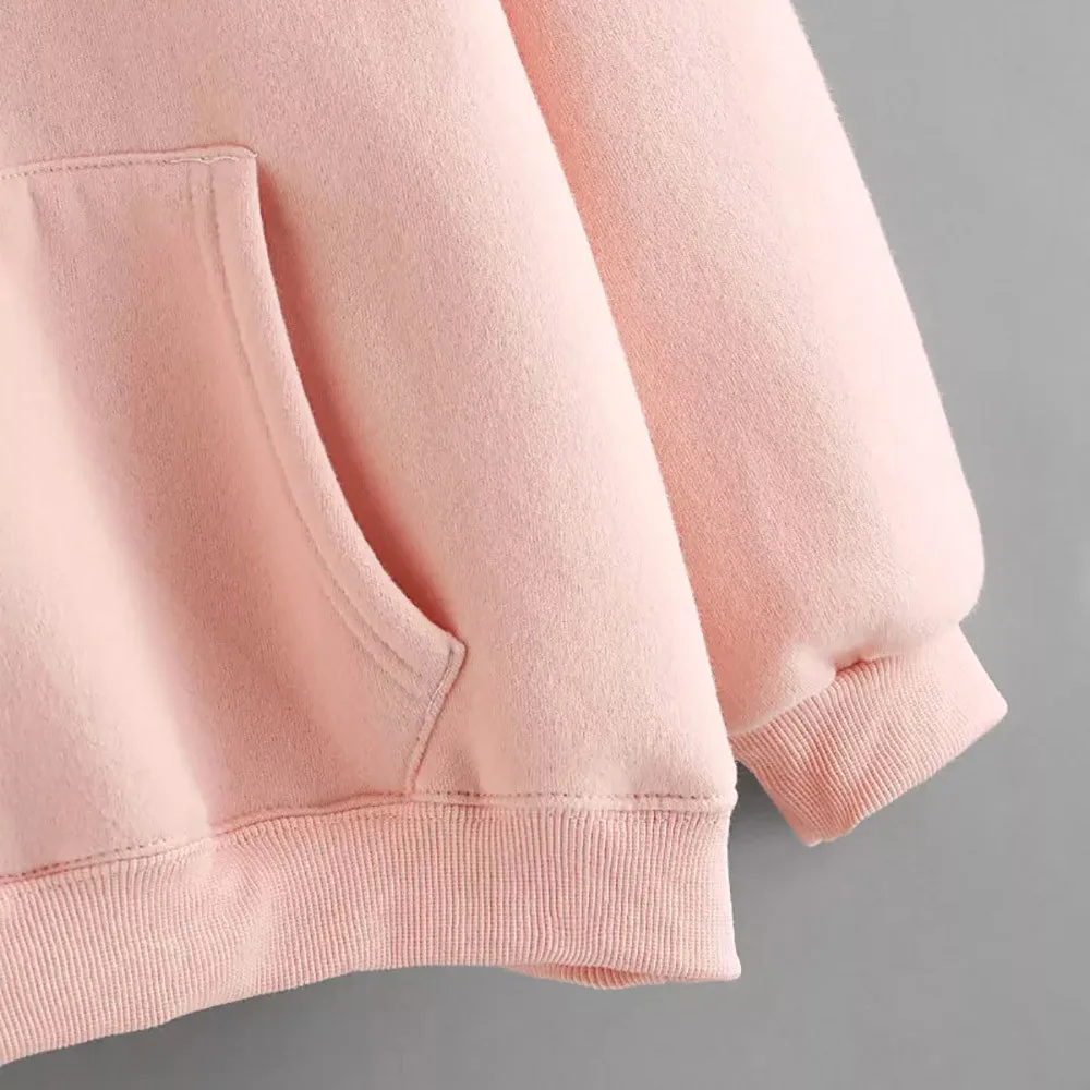 Rabbit Hoodie Sweatshirt Pullover Tops Blousemuti-colors Womens Girls Teenager Early-autumn Daily Fashion Cute Long Sleeve