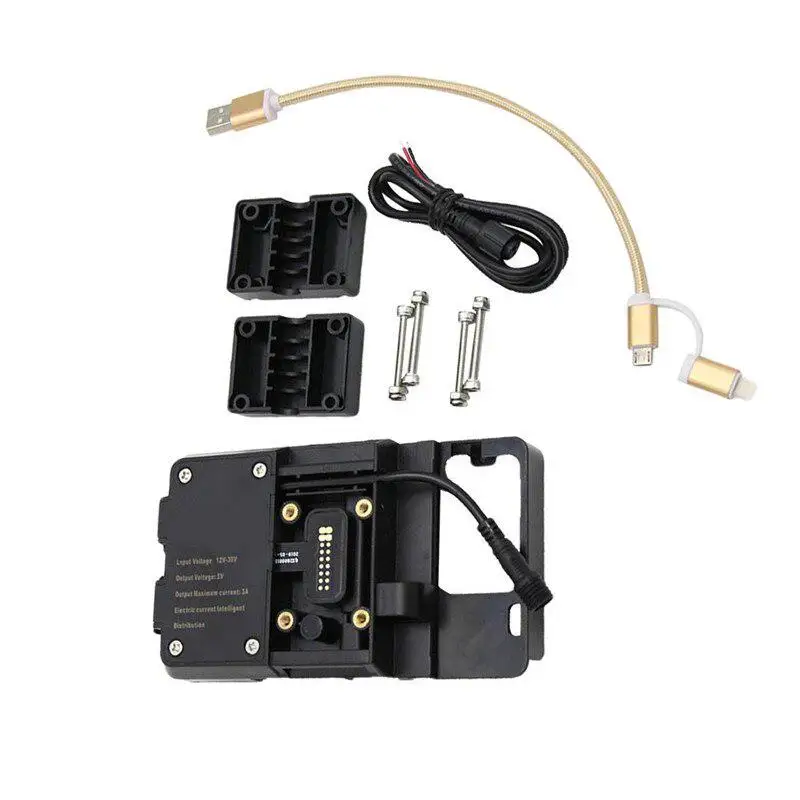 Зарядное usb устройство для мотоцикла держатель телефона Подставка телефон