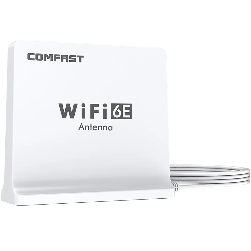 

Wifi 6E Antenna High Gain 5dbi Tri Band 2.4+5 Ghz SMA Omnidirectional 1.5M Extension Base Antenna for AX210 Router AX200 Adapter