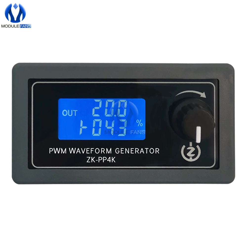 

PP4K PWM Pulse Generator Lighting LED Motor Speed Control Dimming Controller Slow Start Slow Stop Digital LCD