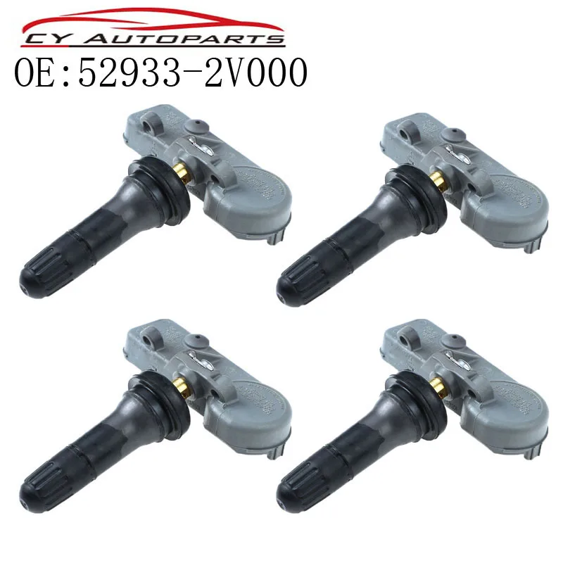 4 шт. TPMS датчик давления в шинах для 2012 2016 Hyundai Veloster контроль 52933 2V000 529332V000|Датчик