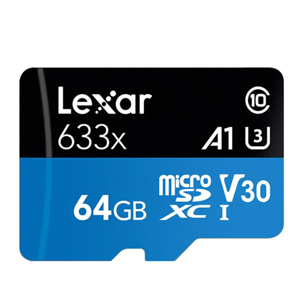 Карта памяти Lexar 633X 512 ГБ 256 128 Гб 64 SDXC Micro sd карта 32 SDHC 95M-100 м/с TF-картой для