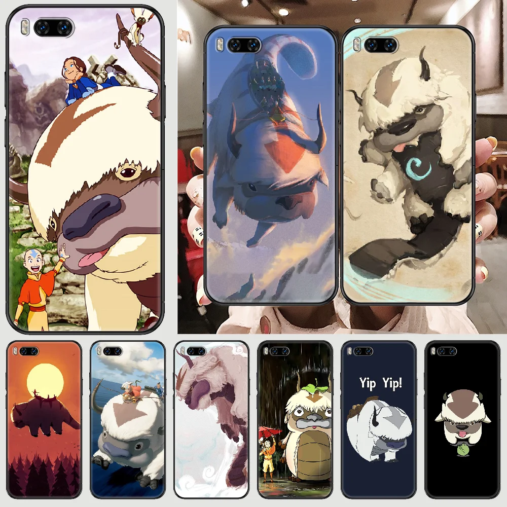Милый чехол для телефона Аватара Appa Yip Xiaomi Mi Max Note 3 A2 A3 8 9 9T 10 Lite Pro Ультрачерный