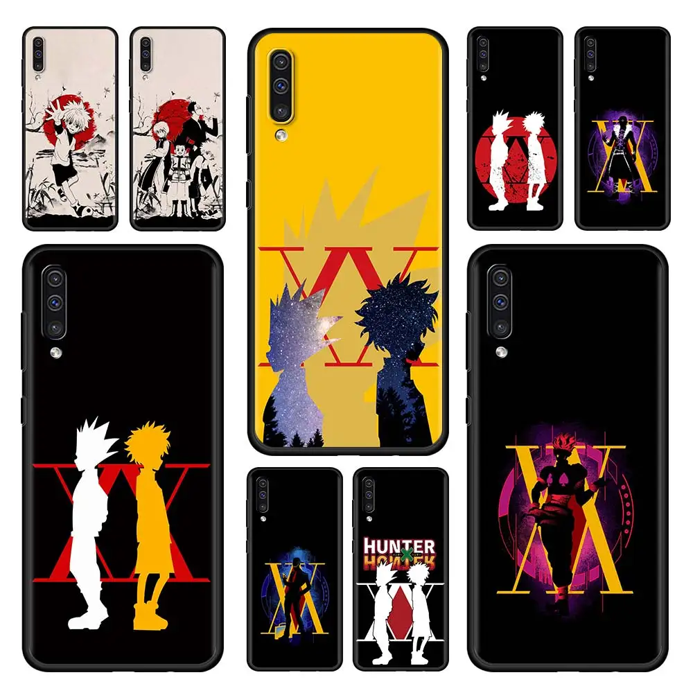 

Cute Hunter X Hunter Soft Silicone Phone Case For Samsung Galaxy A50 A10 A70 A90 5G A30 A20s A20e A40 A10e A60 A80 Black Cover