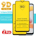 Защитное стекло 9D для Oppo Realme C20A, C20, C21, C21Y, C17, 2 шт.