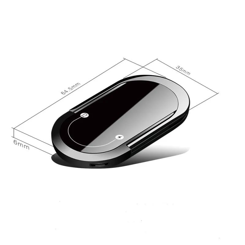 Творческий USB прикуривателя палец кольцо Магнитная для Мобильный телефон