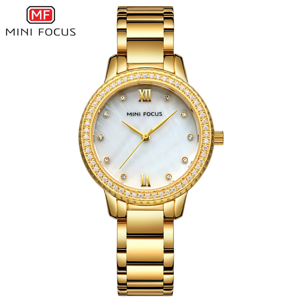 

MINIFOCUS Women Watches Top Brand Luxury Fashion Female Quartz Wrist Watch Ladies Clock Girl Relogio Feminino MF0226L.02