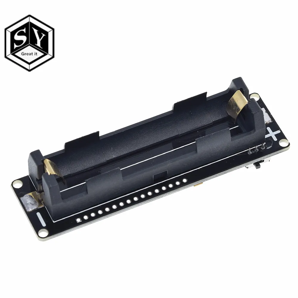 GREAT IT WeMos D1 ESP Wroom 02 ESP8266 Nodemcu WiFi модуль с зарядкой аккумулятора 18650|Интегральные