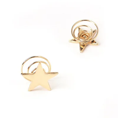 Новинка 5 шт. звезда жемчуг вращающийся шуруп девушка заколка Цветок голова волос