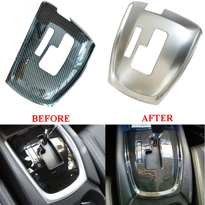 Стайлинг автомобиля ручка переключения передач наклейка панель рамка накладка