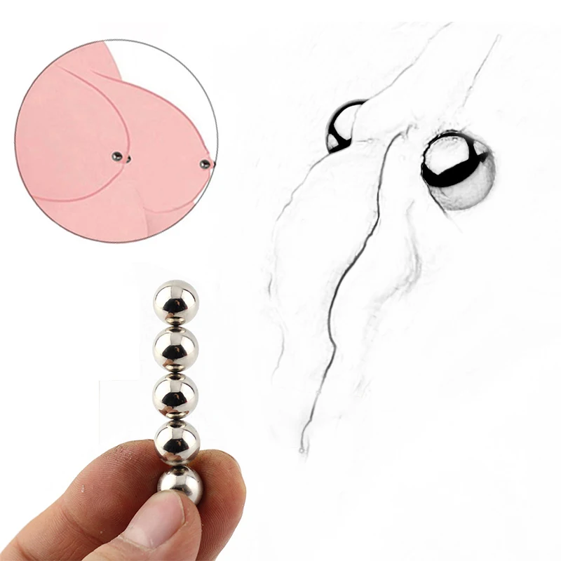 Стимулятор клитора магнитный зажим для сосков интимные игрушки женщин пар