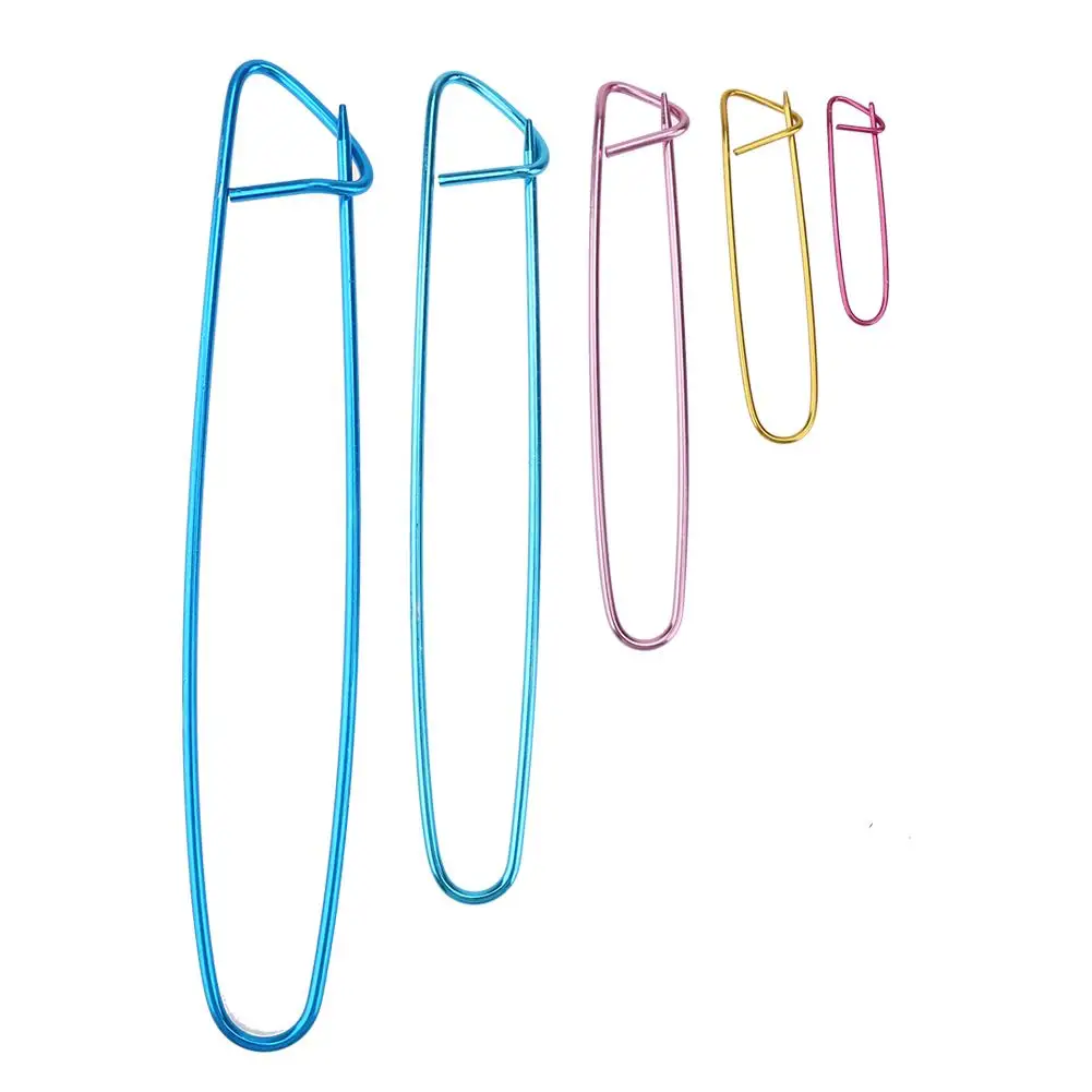 5 шт. вязаные держатели из алюминиевого сплава маркеры игл крючок для вязания