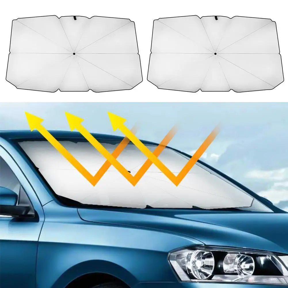 

Солнцезащитный козырек для автомобиля, защитные чехлы на переднее стекло автомобиля, защита от солнца, аксессуары для защиты интерьера