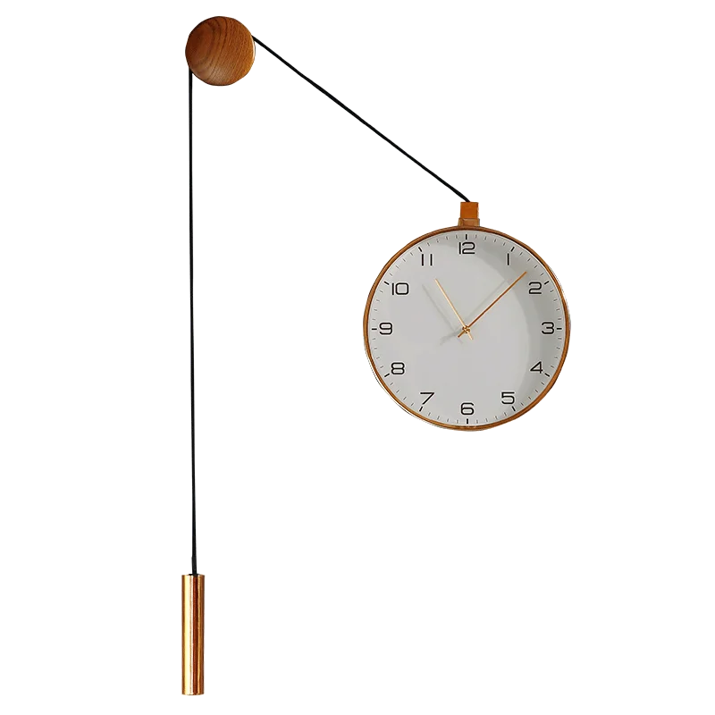 

Round Modern Wall Clock Living Room Creative Atmosphere Clocks Wall Silent Acrylic Zegar Na Sciane Household Products EF50WC