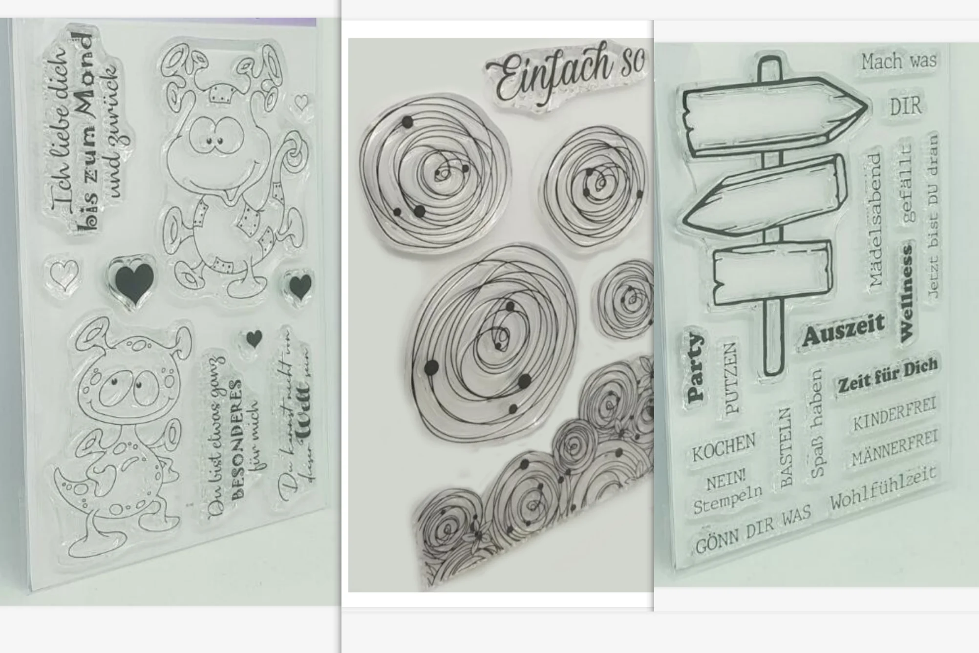 Круглый/задний прозрачный силиконовый штамп/печать для скрапбукинга своими