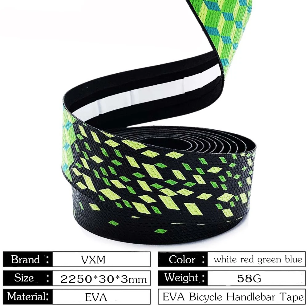 Лента на руль велосипеда 3 цвета лента звезда выцветает гоночного дорожного