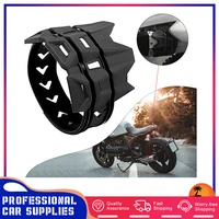 motorcycle exhaust muffler rubber protector bike exhaust muffler protector guard heat resistant exhaust pipe anti scalding ring