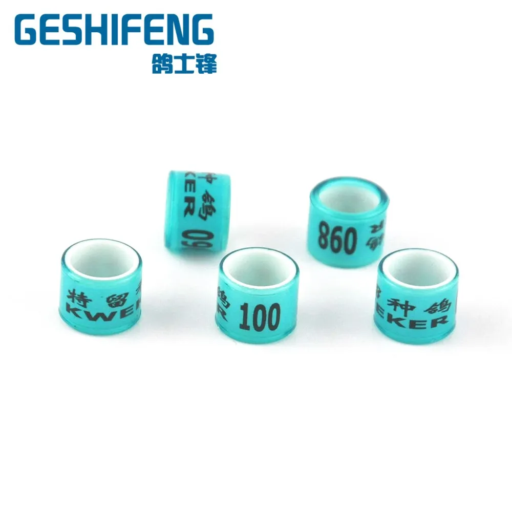 Plastic roller pigeon tracking foot rings for loft | Training &amp Behaviour Aids