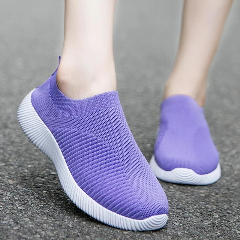 

Plus Size Summer Lightweight Socks Sneakers Women's 2021 Sneakers Sports Women's Running Shoes Gym Black Knit