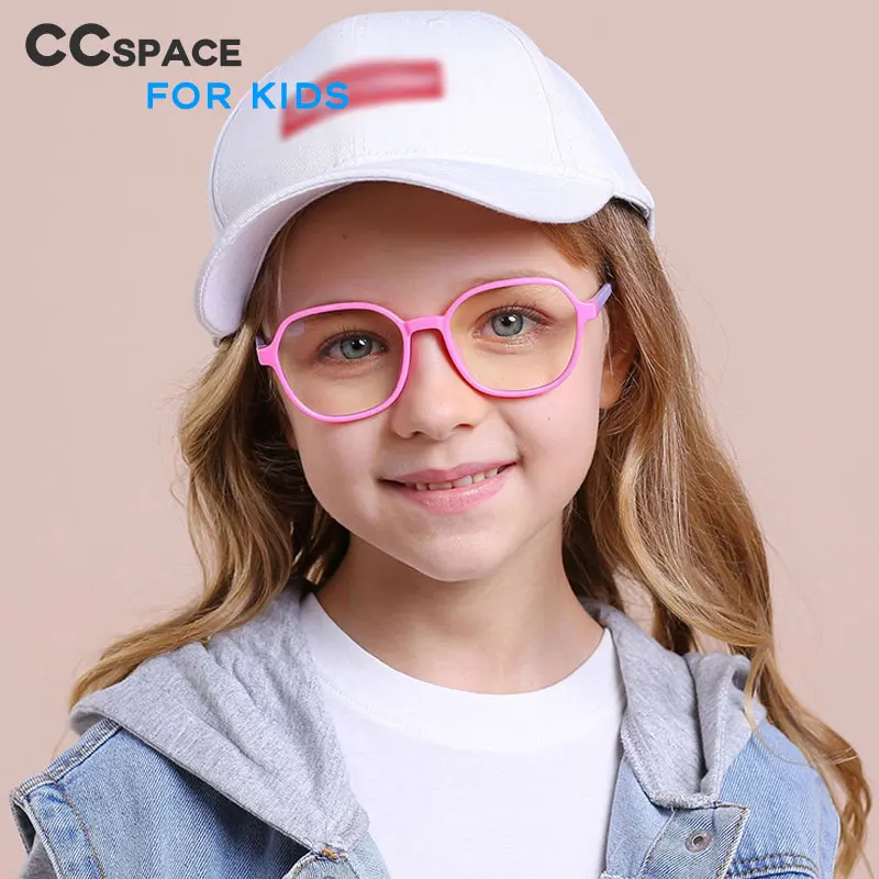 49405 Детские анти синие оправы для очков Силиконовые Оптические модные