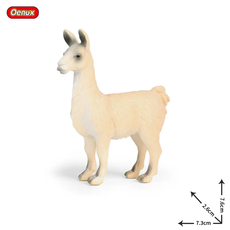 Экшн фигурки домашних животных Oenux гусиная утка курица свинья корова кошка