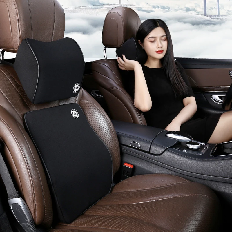 1 комплект Автомобильная подушка поддерживающая спинку для автомобильного