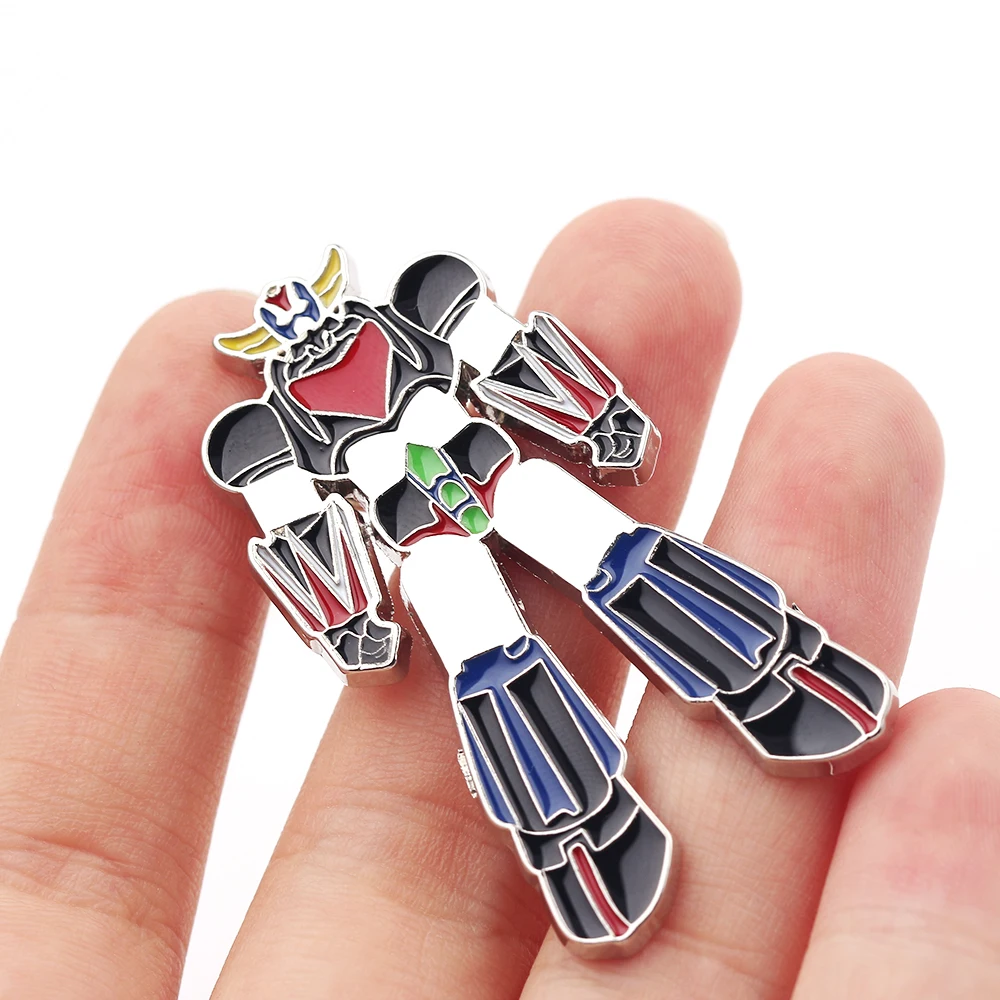 Dongmanli UFO Robot Grendizer броши из цинкового сплава металлические эмалированные булавки