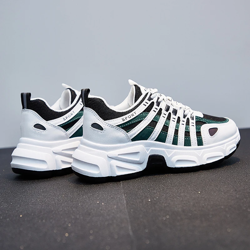 

New Sneakers Women Chunky Shoes Fashion Patchwork Flock Mesh Shose Women Spring Autumn Tenis De Mujer Zapatos Para Mujer