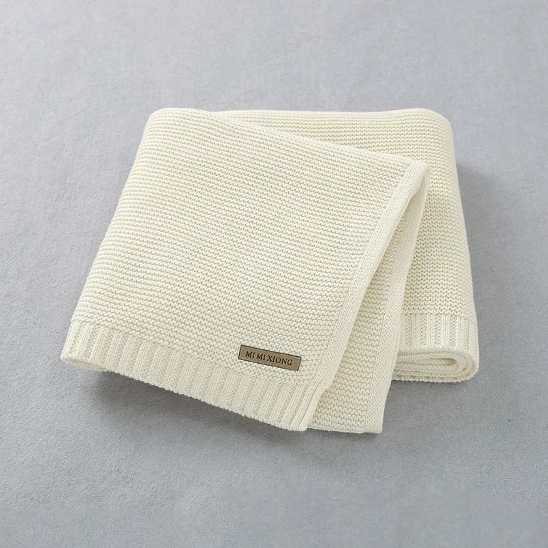 

2021 Fashion Solid Color Newborn Baby Boy Girl Quilt Infant Hug Blanket Children Quilt For Baby Carriage Cover Blanket 100*80 cm