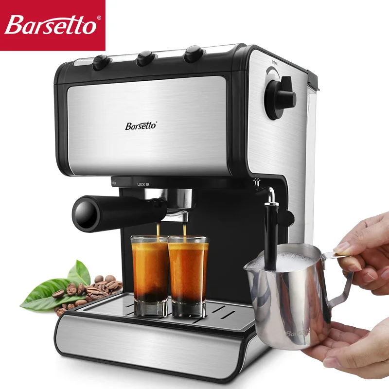 Барсетто эспрессо кофе машина Встроенный молокоотсос 15Bar Кофеварка 850 Вт