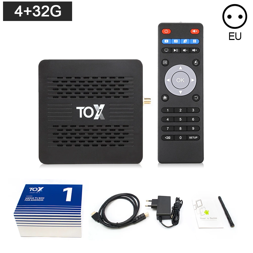 Android 9.0 Tv Box Smart Android Tv Box 4GB RAM 32GB ROM S905X3 Quad Core ARM Cortex-A55 CPU 1.9GhZ Support 8K Smart TV Box