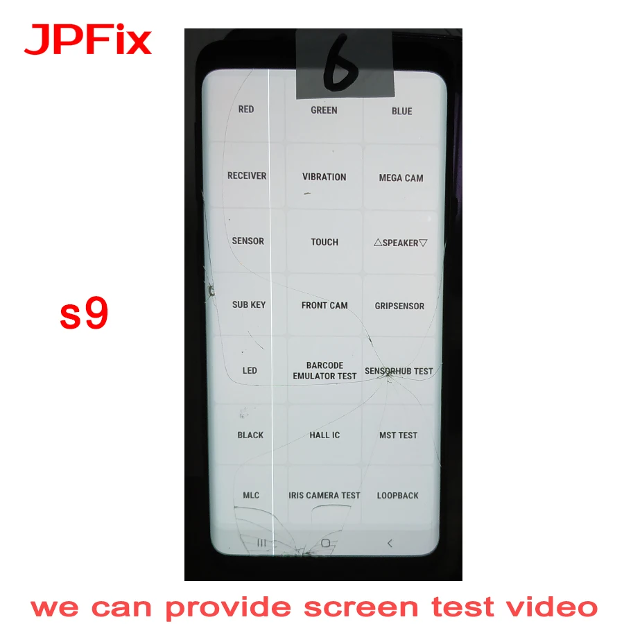 JPFix Super AMOLED для Samsung Galaxy S9 G960F ЖК-дисплей сенсорный экран дигитайзер в сборе с