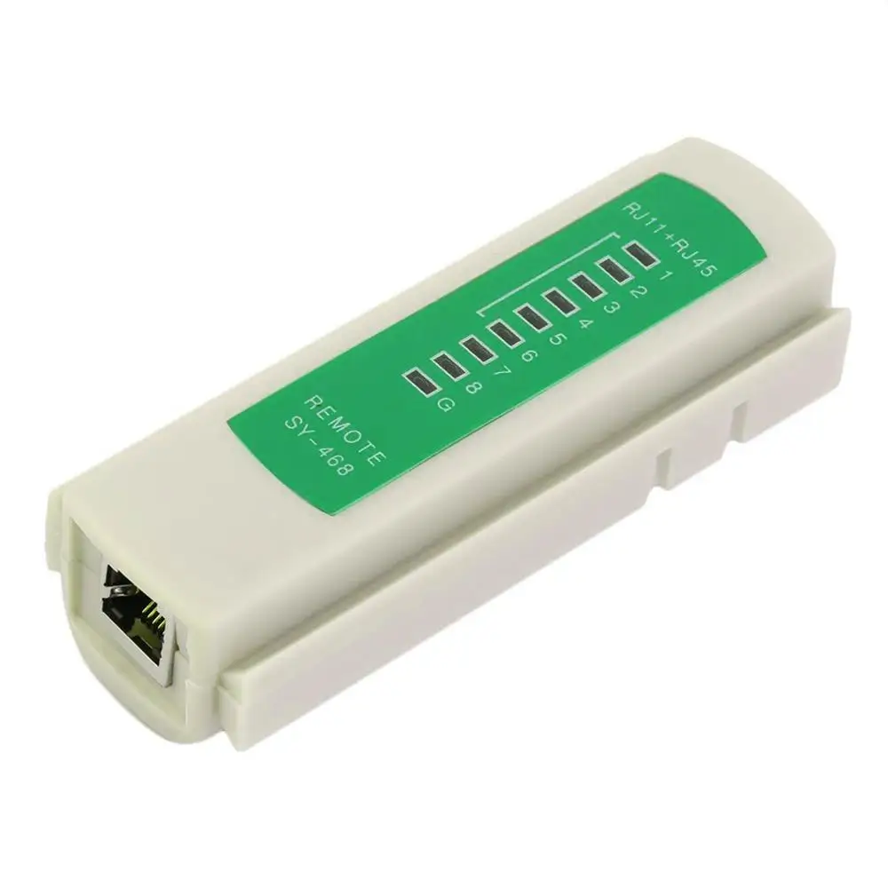 Профессиональный RJ45 RJ11 RJ12 CAT5 UTP сетевой LAN USB кабель тест er детектор