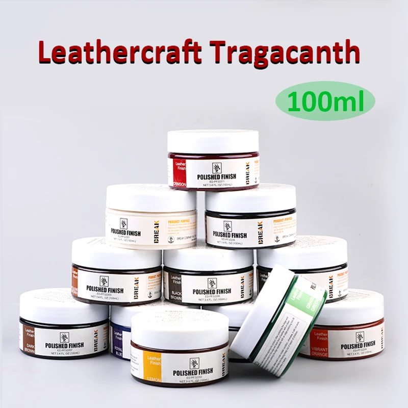 Фото Кожаная полирующая резинка Leathercraft Tragacanth 100 мл FS №1